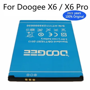 2023 года Новый оригинальный аккумулятор для DOOGEE X6 3000 мАч Резервная батарея для Doogee X6 Pro X6Pro Перезаряжаемые батареи телефона
