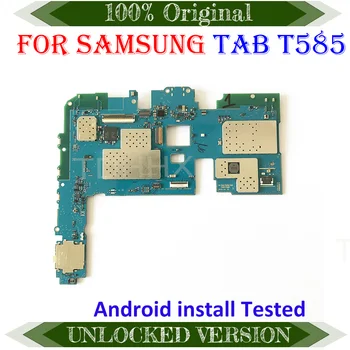 Материнская плата для Samsung Galaxy Tab Материнская плата SM-T580 T585 Версия для ЕС Материнская плата SM-T580 Circuits Плата за карту Гибкая кабельная пластина