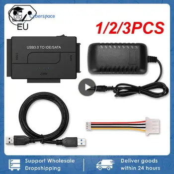 1 / 2 / 3 шт. - USB 3.0, адаптер жесткого диска кабель конвертер для универсального 2,5 / 3,5 дюйма SATA и IDE HDD / 2,5-дюймового твердотельного накопителя