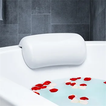1 шт. Подушка для ванны Нескользящий подголовник для ванны Мягкие водонепроницаемые подушки для ванны с присосками Аксессуары для ванной комнаты