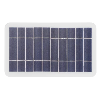  1 шт. Солнечная панель 5 В 2 Вт Солнечная система DIY Открытый аккумулятор Зарядные устройства для сотовых телефонов Портативная плата для зарядки сотовых телефонов