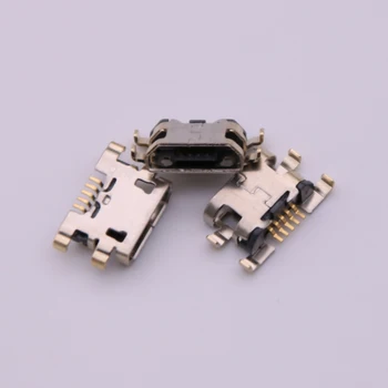  10 шт. микро мини USB разъем разъем разъем зарядный порт док-станция гнездо 5-контактный для Homtom HT10 Doogee X20 X30
