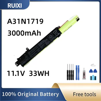 100% RUIXI Оригинальный аккумулятор для ноутбука 10,8 В 33 Втч A31N1719 для X407 X507 X407MA-1B R507UA X407UA X507MA X507MA1B X507UB X507UB1B