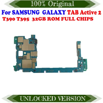 100% оригинальная материнская плата для Samsung Galaxy Tab Active 2 T390 T395 разблокирована с полными чипами Материнская плата хорошо работает