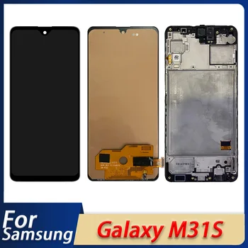 100% тест для Samsung Galaxy M31S LCD SM-M317F M317F M317F/DS Панель дигитайзера с сенсорным экраном
