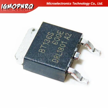 100шт BT136S600E BT136S-600E симистор SMD TO-252 новый оригинал