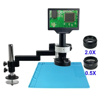 16 МП USB HDMI WiFi Цифровая камера Монокулярный микроскоп Измерение Шарнирный поворотный кронштейн Подставка Ремонт инструмента Инструменты