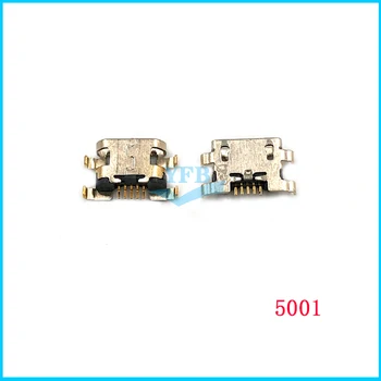 200 шт. Мини Микро USB Разъем для зарядки Разъем Для Alcatel 1V 2019 5001 5001D 5001A