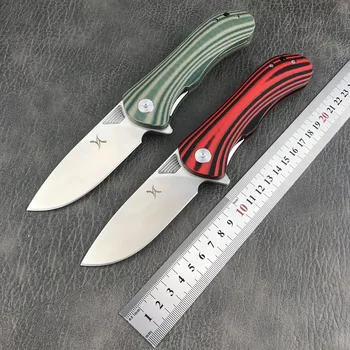 2023 Новый складной нож X01 Тактический карманный нож для выживания 8CR13 Цвет лезвия G10 Ручка На открытом воздухе Охота Кухня Рыбалка Кемпинг Нож