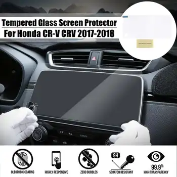 27x12,5 см Автомобильный дисплей GPS Навигация Защитная пленка для экрана 9H 0,3 мм Закаленное стекло для Honda для CR-V для CRV 2017 2018