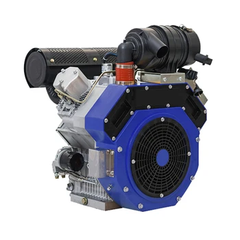2V92F 2-цилиндровый дизельный двигатель мощностью 21 л.с. мощностью 16 кВт с воздушным охлаждением