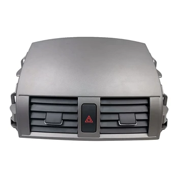 2X Панель вентиляционного отверстия для приборной панели кондиционера с аварийным выключателем для Toyota Corolla 2008-2013 55670-02160 55663-02060