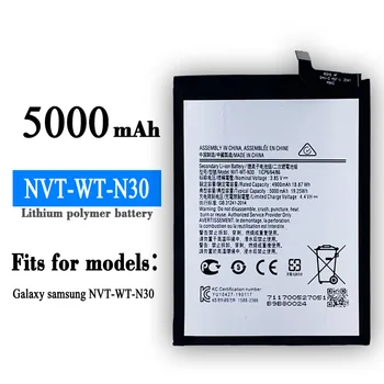 3.85V Совершенно новый высококачественный аккумулятор NVT-WT-N30 емкостью 5000 мАч для аккумуляторов мобильного телефона Samsung Galaxy N30