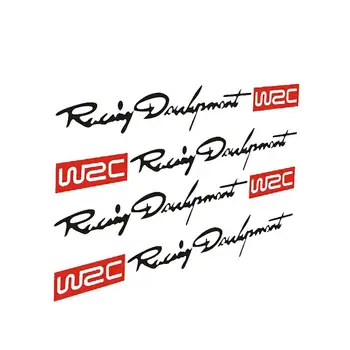 4 шт. Наклейки на ручку автомобиля WRC Rally Racing Stripe Автомобильные наклейки Винил для Chrysler Dodge Caliber Jeep Patriot Liberty