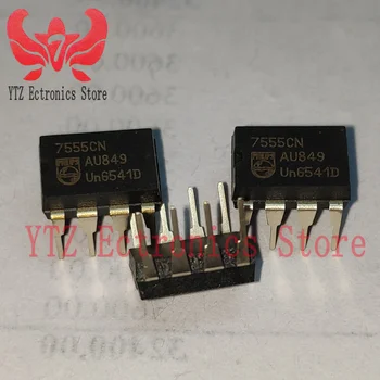 5 шт./лот ICM7555CN DIP-8 100% новый и оригинальный чип таймера CMOS Time Base Timer IC 190A 60 В Схема таймера питания, 8-контактный