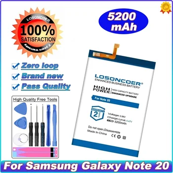 5200 мАч Для Samsung Galaxy Note 20 N980F SM-N980F SM-N980DS N980 Батарея Note 20 5G SM-N981 EB-BN980ABY