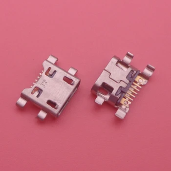 5Pcs Зарядный порт Штекер USB Зарядное устройство Док-разъем Разъем Микро для Lenovo Phab 2 Plus PB2-670 670 N 670M PB2-670Y P6500 S660 k8