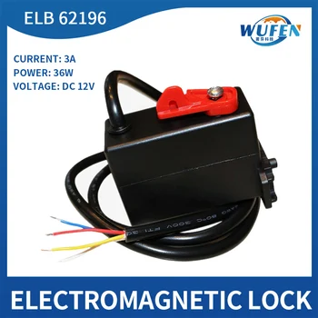 62196 Тип 2 Электрическая розетка Электромеханический соленоид блокировки EL ELB EVSE EV Женская розетка Электромагнитный замок E-Lock