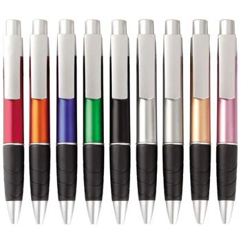9 шт. Шариковые ручки Пластиковые подарочные ручки Push Action Школьные офисные шариковые ручки