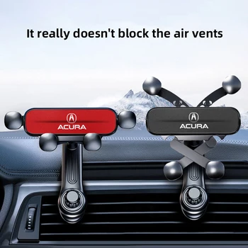 ABS Gravity Универсальный автомобильный держатель для телефона Поддержка GPS Вентиляционное отверстие для Acura MDX RDX TSX RSX Integra TL RL NSX TLX ILX ZDX RLX