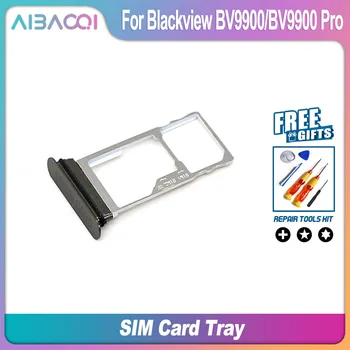 AiBaoQi Совершенно новый слот для SIM-карты лоток SD Адаптер для Blackview BV9900 Pro / BV9900 SIM Card Holder Аксессуары для телефона