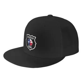 Austin Fire Logo 9-1-1:Одинокая звезда Бейсболка Рождественские шляпы Шляпа дальнобойщика Кепки Мужские Женские