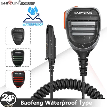 Baofeng UV-9R Pro/Plus Водонепроницаемый плечевой микрофон для рации Baofeng UV-XR UV-9R PLUS/Pro BF-9700 UV-S22Pro