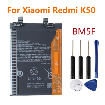 BM5F Сменный аккумулятор высокой емкости 5500 мАч для аккумулятора мобильного телефона Xiaomi Redmi K50
