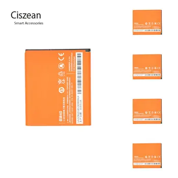 Ciszean 5x Новый 3,8 В 2030 / 2080 мАч BM40 BM 40 Сменный литий-полимерный аккумулятор для телефона Xiaomi 2A M2A Mi2A Батареи
