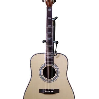 D-тип 45 акустическая гитара, массив дерева с еловой облицовкой, боковая задняя часть розового дерева