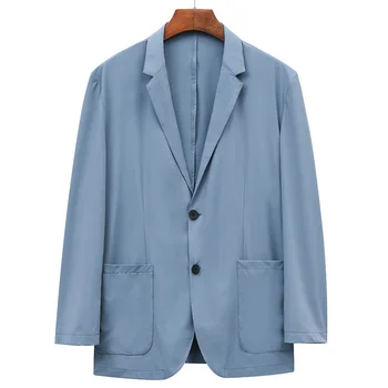 E1646-Весенний комплект костюма мужской новый досуг корейская версия модного облегающего высокого класса мужского пальто