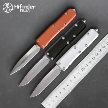 Hifinder 85 Edition Blade :D 2, шестицветная ручка: 6061-t6 Алюминий (ЧПУ) . Нож для выживания в кемпинге на открытом воздухе EDC