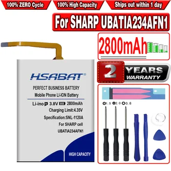 HSABAT 2800 мАч UBATIA234AFN1 аккумулятор большой емкости для Sharp Aquos EX SH-02F