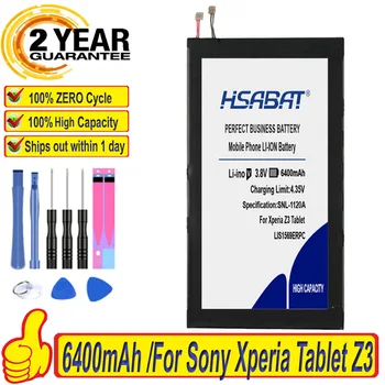 HSABAT 6400 мАч LIS1569ERPC аккумулятор для Sony Xperia Tablet Z3 Compact SGP611 SGP612 SGP621