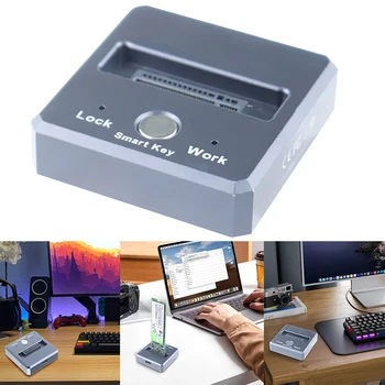 M.2 NVME / SATA Мобильный жесткий диск Базовый SSD Док-станция Базовый адаптер Caddy Box Type-C 1000 МБ / с Портативный док-кейс для ноутбука