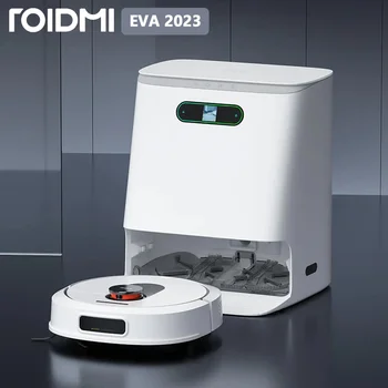 ROIDMI EVA 2023 Новая модель самоочищающегося робота-уборщика / Уборка и пылесос 2 в 1 / Полностью автоматический