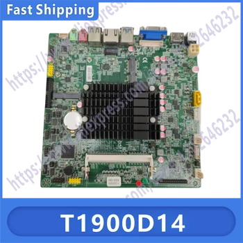 T1900D14 Мини-материнская плата с промышленным управлением LVDS ITX 17X17 Источник питания постоянного тока J1900 Четырехъядерная материнская плата для кассового аппарата