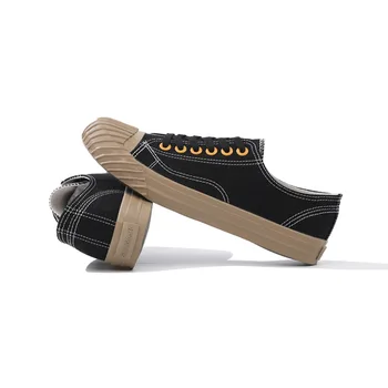 TaoBo 2023 Мужчины Черная Японская Холщовая Обувь Женские Ретро Винтаж Вулканизированные Кроссовки Классические Студенческие Модные ズック