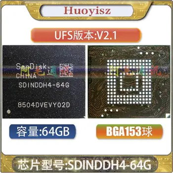 UFS2.1 SDINDDH4-64G SDINDDH4-64 - g для жесткого диска Sandisk ИС телефон магазин BGA153 символ V2.1 SSD UFS ROM Изменение
