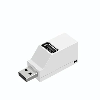 USB 3.0 Hub Высокоскоростной разветвитель Коробка Mini 3 Порт для ПК Ноутбук U Диск Считыватель карт Адаптер для IPhone Xiaomi Мобильный телефон Удлинитель