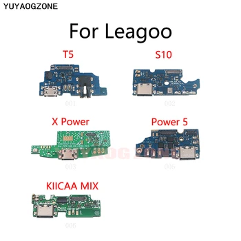 USB Зарядка Док-станция Разъем Порт Розетка Разъем Штекер Зарядная плата Гибкий кабель для Leagoo T5 S10 X Power 5 KIICAA MIX