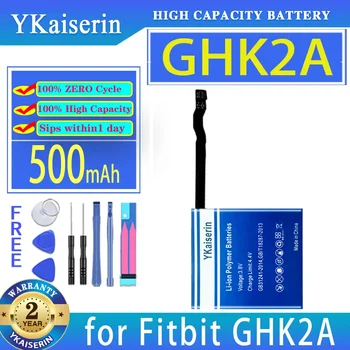 YKaiserin 500 мАч Сменный аккумулятор для цифровых батарей Fitbit GHK2A