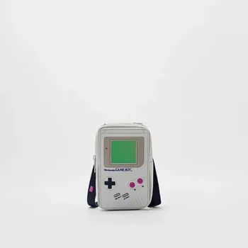 Z Family 2021 Новая детская сумка, игровой автомат для мальчиков Мультфильм Симпатичная сумка через плечо Nintendo