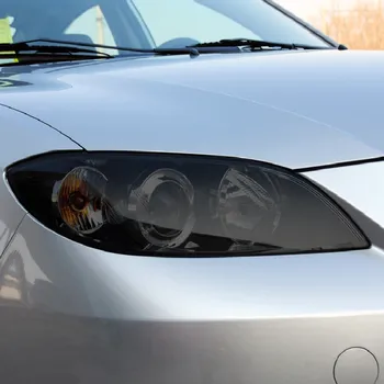  Автомобильная фара Задний фонарь Защита Тонировочная пленка Дым спереди Черный Прозрачная наклейка из ТПУ для Mazda 3 6 CX-3 CX-5 CX-9 Аксессуары