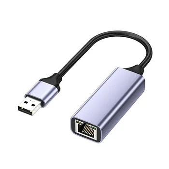 Адаптер USB на RJ45 Ethernet USB3.0 ПК Интернет USB 1000 Мбит/с Сетевой адаптер для ноутбука/ТВ-приставки