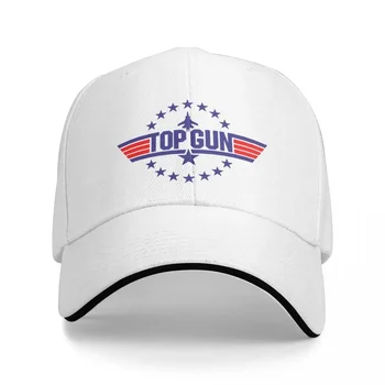  Винтажные бейсболки Top Gun Повседневные фильмы 80-х годов Кепки для сэндвичей для мужчин и женщин Регулируемая солнцезащитная шапочка для тренировок