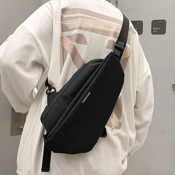 Водонепроницаемая сумка для путешествий через плечо Многофункциональные модные сумки через плечо для мужчин Пакет Messenger Pack Нагрудные сумки для мужчин Новый