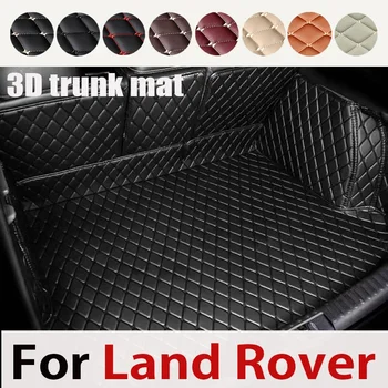 Высочайшее качество! Специальные коврики багажника для Land Rover Discovery 4 2016-2010 7-местный водонепроницаемый грузовой лайнер багажник коврики, бесплатная доставка