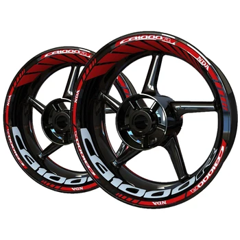  для Honda CB1000R Наклейка на колесо CB 1000R Наклейка Набор логотипов Обод Мотоцикл Шины Набор