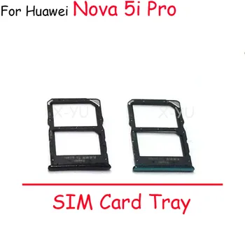 Для Huawei Nova 5i 5 Pro SIM-карта Лоток для SIM-карты Держатель Адаптер Гнездо Ремонтные детали